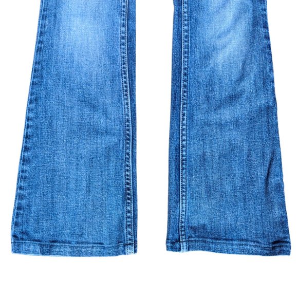 Levi's Women's Sz 0 Y2K Vintage Low Rise Bootcut Jeans - EUC - Picture 6 of 9